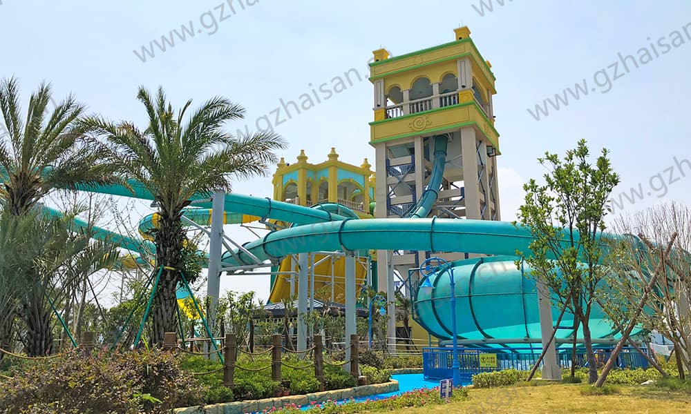 阿拉的海水上乐园太空一号滑道