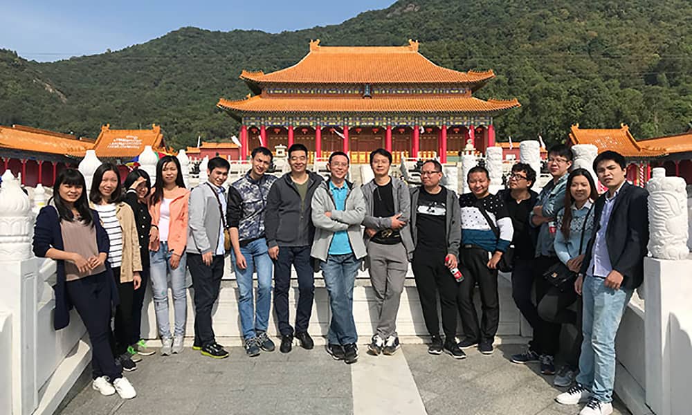 金年会项目中心集体游：西樵山国艺影视城