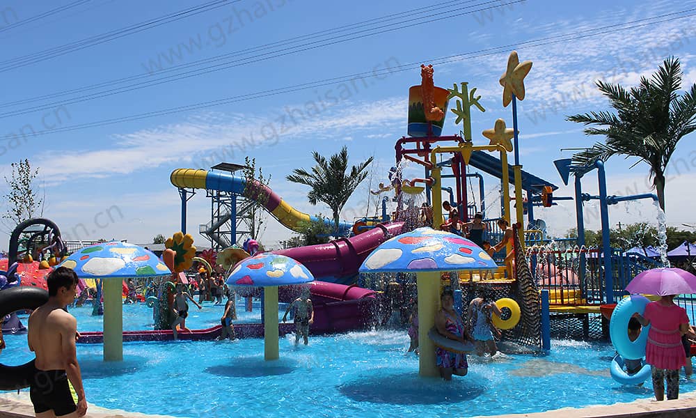 河北保定海森水上大世界小树屋、戏水小品