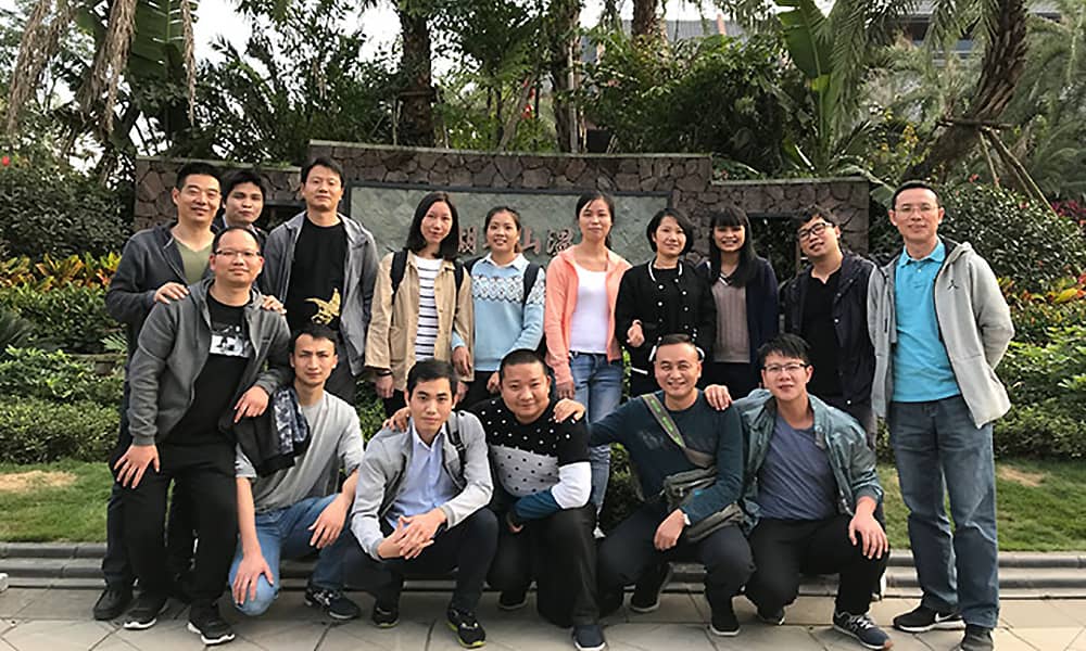 金年会项目中心集体游：美的鹭湖半山温泉