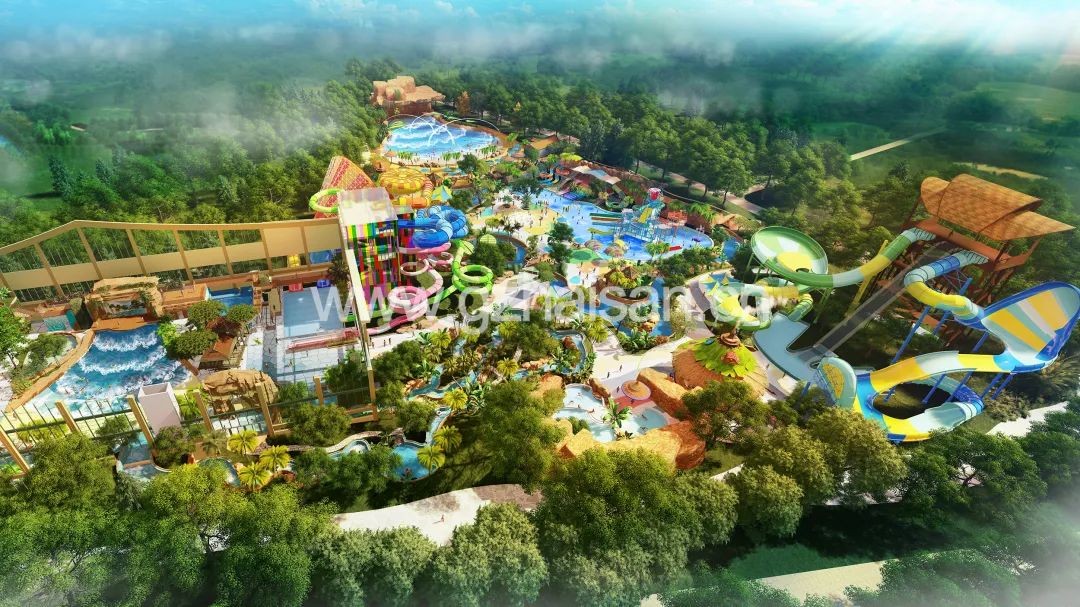 快讯 | 金年会董事长一行视察南北湖开元森泊水乐园项目进展情况