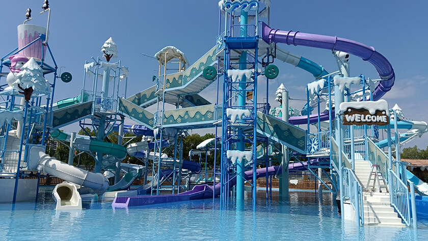 赣中首座综合性现代主题乐园！江西吉安欢乐世界水上游乐设备进入试滑验收阶段